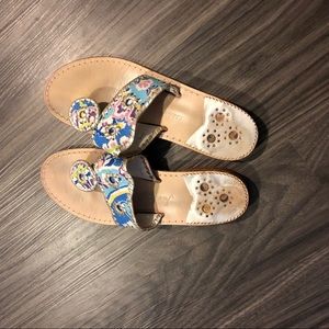 Jack Rogers Palm Beach Navajo Sandal size 6